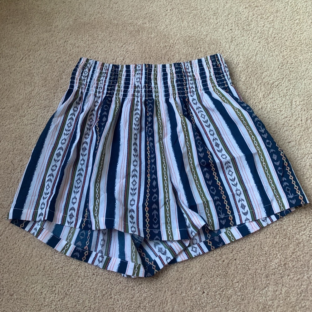Womens Elastic Band Shorts